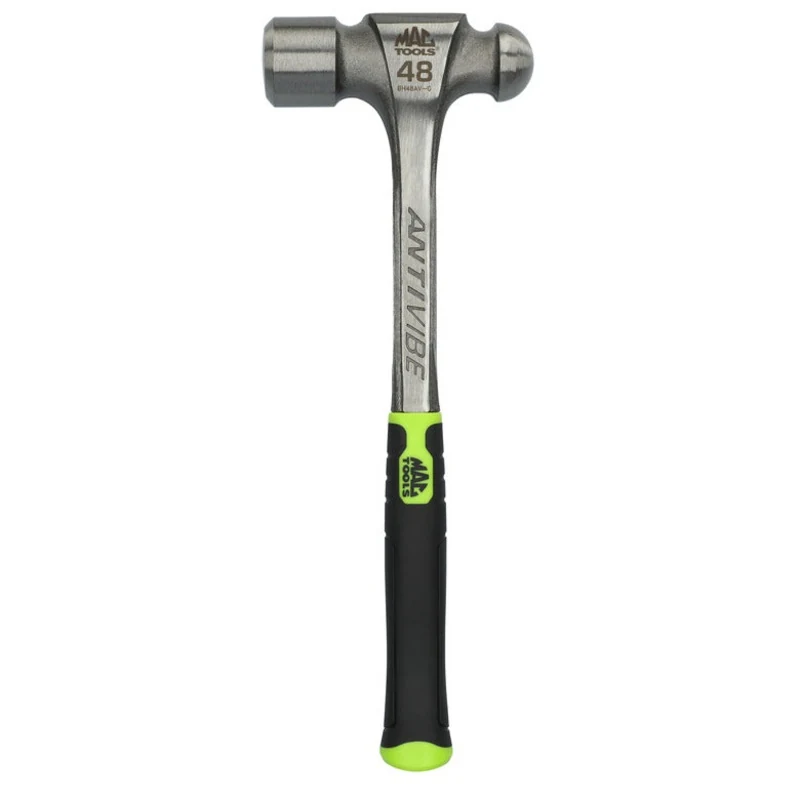 48 oz. Anti-Vibe Ball Peen Hammer - Hi-Vis Green